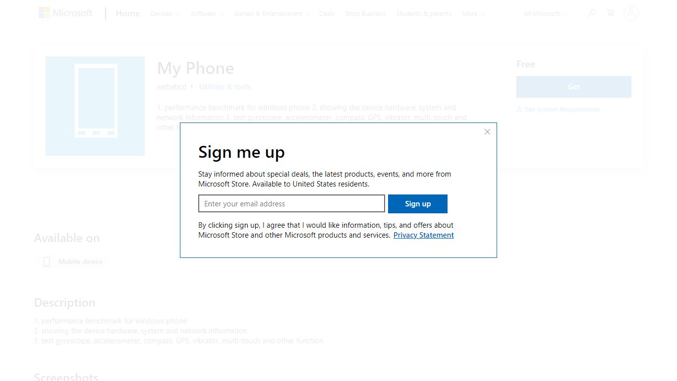 Get My Phone - Microsoft Store